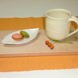 アイボリーマグカップ