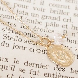 14KGF Medai Necklace PKの画像