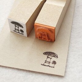 ベニテングダケスタンプの画像