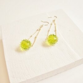 Hikari　Tubu　ピアス　　greenの画像