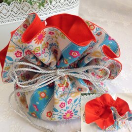 No.18 matryoshka flowery bagの画像