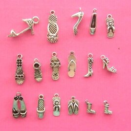 パーツアソート　「シューズ」　レジン・ピアスなどに！