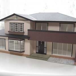 住宅模型　洋風家屋　(１)の画像