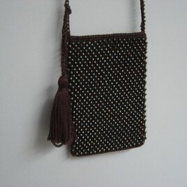 ネックレス兼用ビーズパスケース