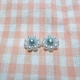 cottonpearl aqua daisyの画像