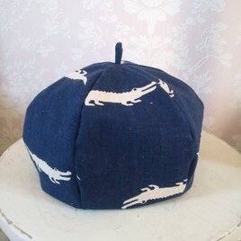 (受注製作)ワニワニランド＊リバーシブルベレー帽[ベビー]