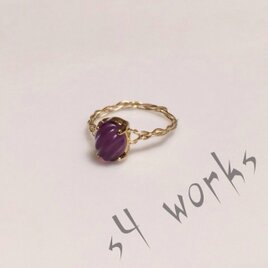 S4-13 Vintage Swarovski Ringの画像