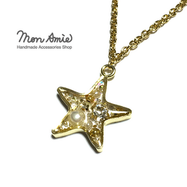 Champagne Star Pearl Necklaceの画像