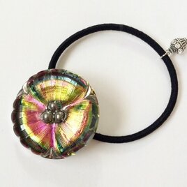 Czech glass button 4