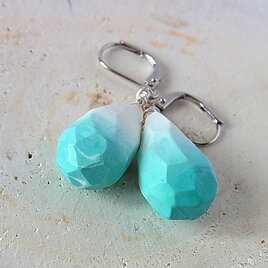 波の色ークレイジェム＊ピアス