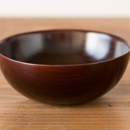 【再入荷】毎日使える拭き漆の器（みんなのどうぐvol.0）拭き漆茶色の画像