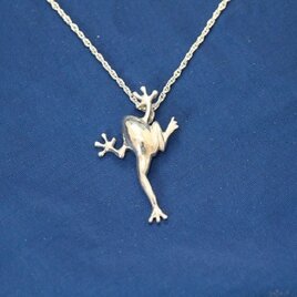 カエル　SILVER925ペンダント　ネックレス