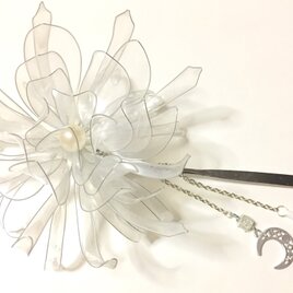 月下美人かんざし