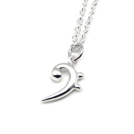 ヘ音記号ペンダント