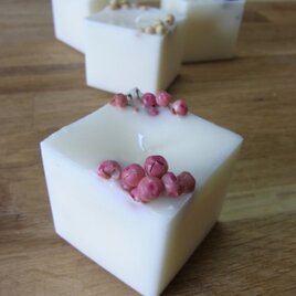 botanical soy cube ＊ pink ※1000円→900円の画像