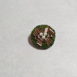 ブローチ＊ビーズmini=G