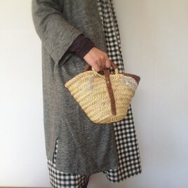 0004 モロッコ マルシェ かごバッグ S