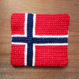 北欧国旗コースター　ノルウェー