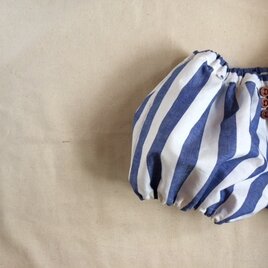 ハーフリネンのバルーンパンツ［90サイズ］