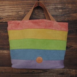 suedo tote bag S (5c)の画像