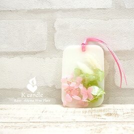 ローズの香りのアロマワックスプレート(40001)