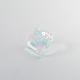 bubble pierce (square clear)の画像