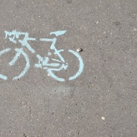 【額付写真】blue bikeの画像