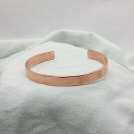 銅STDバングル 1.5 x 7 鎚目の画像