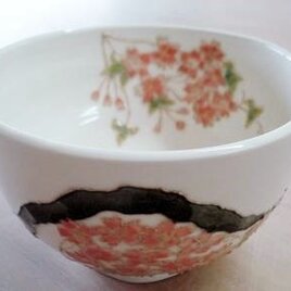 花の器　抹茶碗　桜の画像