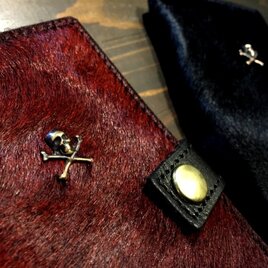 【Fur×Brass】i-phone Case -BLACK-の画像