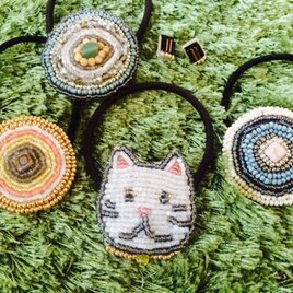 ビーズ刺繍の画像