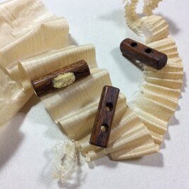 お箸の切れ端ボタン（短）