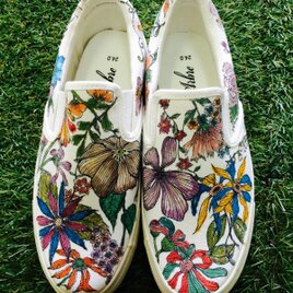 autumn liberty/ladies slip-on【受注製作】の画像