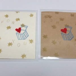 メッセージカード　＊FOR YOU＊