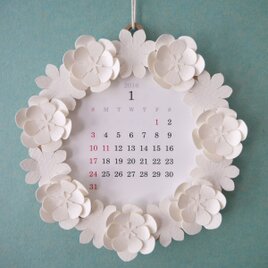 2016 Wreath Calendar リースカレンダー