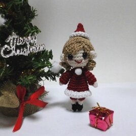 2015　クリスマスの編みぐるみちゃん♪の画像