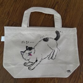 オリジナル手描き猫バッグAの画像