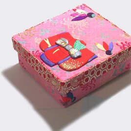飾り箱　－　kimono　羽根　－の画像