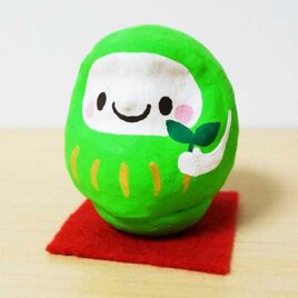 風水だるま＊緑(健康運UP)【Sサイズ】