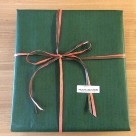 掛け時計のラッピング