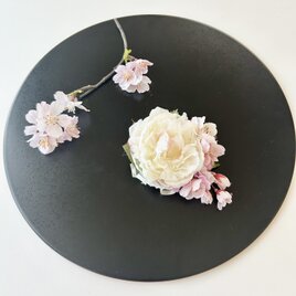 ピオニーのコサージュVI