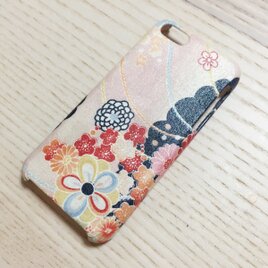 【受注生産&送料無料】 和柄 オーダーメイドiPhoneカバー スマホカバー ♡の画像