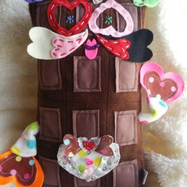 【受注製作】2月のだきまくら 『板 チョコ造せんせー（いた ちょこぞーせんせー）』