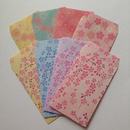 ポチ袋20枚☆両面さくら 2