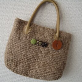 麻ひも手提げBagの画像