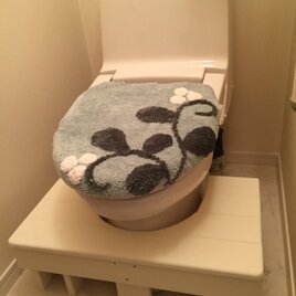 【送料無料】トイレトレーニングに^o^  塗装付あんしんトイレ踏み台 ワイドサイズの画像