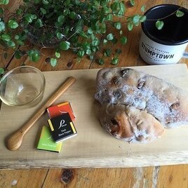 ＊男気インテリア＊アイアンハンドル付き　イヌマキの木カフェトレイNo1