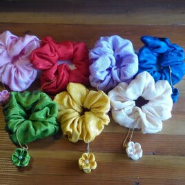 ちりめんシュシュ