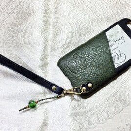 iPhone6対応「お財布ケータイ」仕様カバー『丘星』