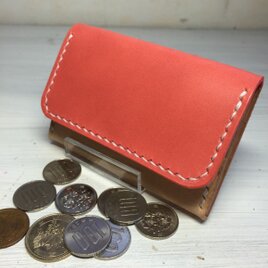 【春色桜色♫】コンパクトな四角いミニミニ財布の画像